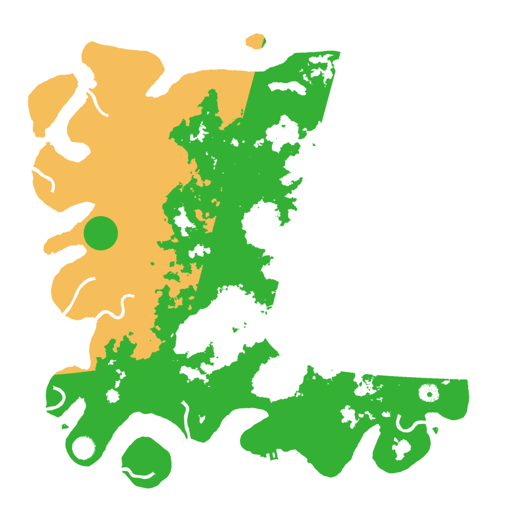 Biome Rust Map: Procedural Map, Size: 4000, Seed: 2114837