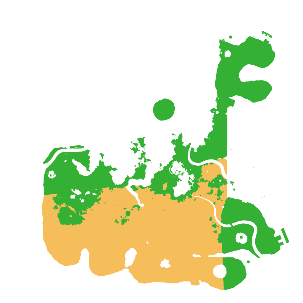 Biome Rust Map: Procedural Map, Size: 4000, Seed: 554612