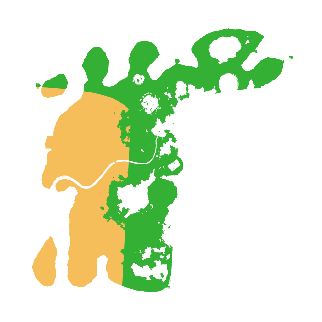 Biome Rust Map: Procedural Map, Size: 3000, Seed: 232