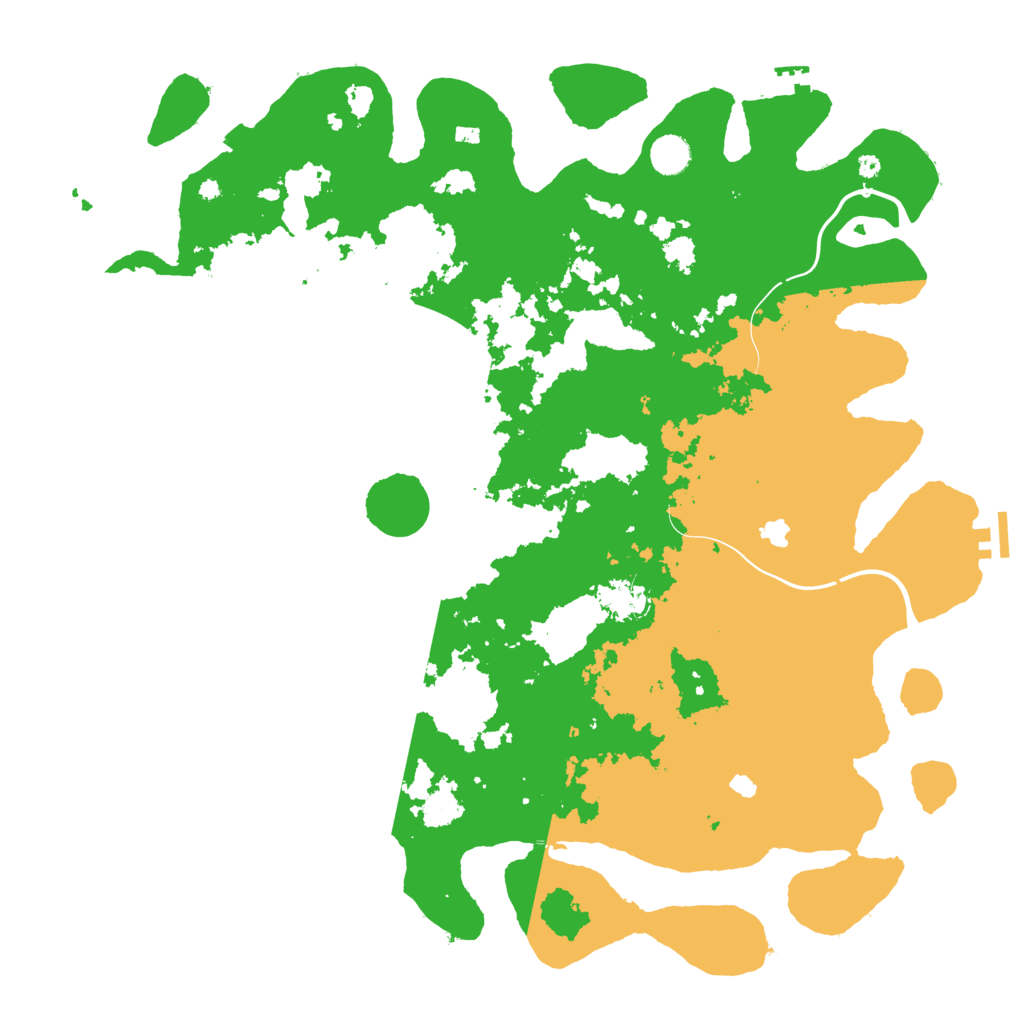 Biome Rust Map: Procedural Map, Size: 4500, Seed: 563364
