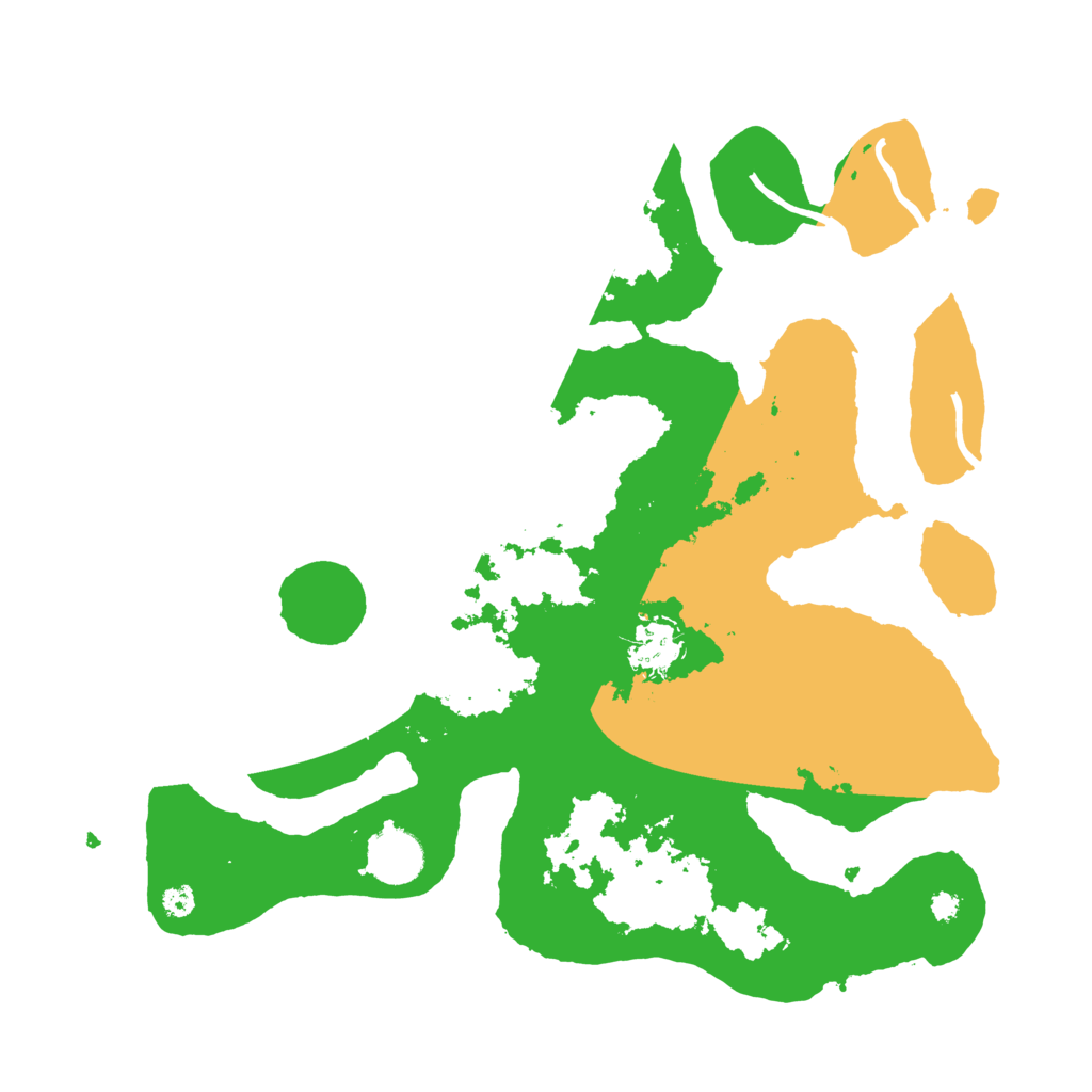 Biome Rust Map: Procedural Map, Size: 3500, Seed: 226565