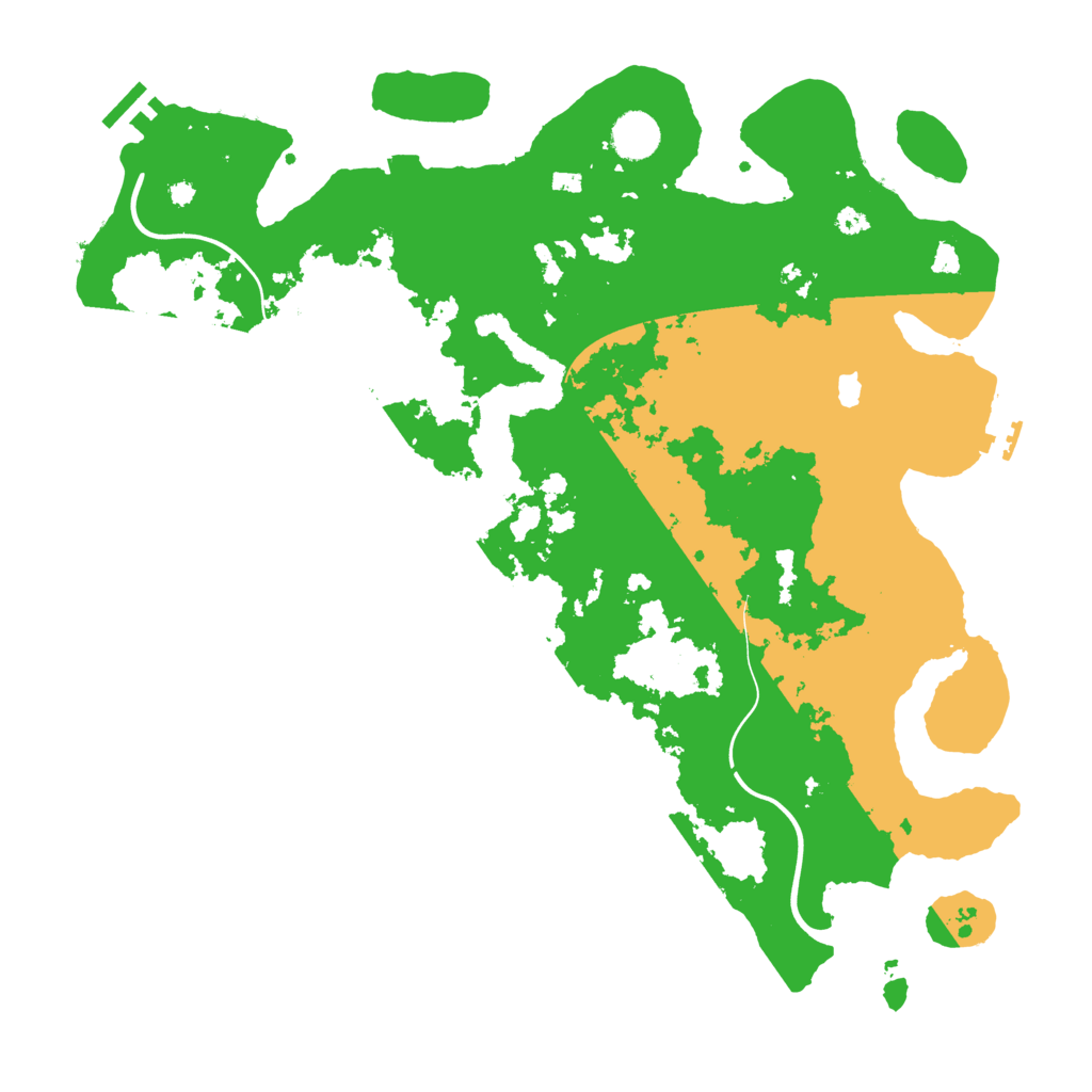 Biome Rust Map: Procedural Map, Size: 4000, Seed: 5271733