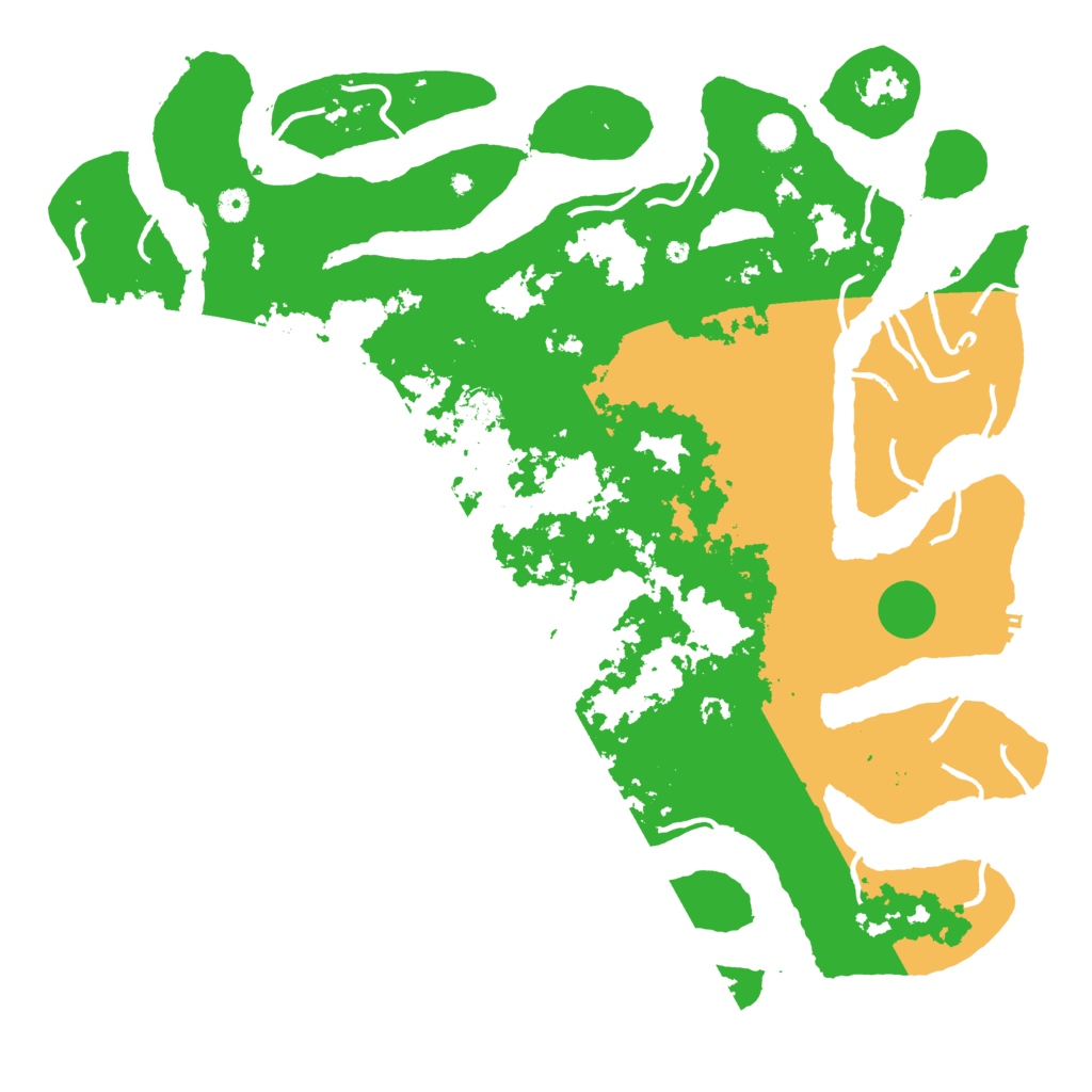 Biome Rust Map: Procedural Map, Size: 5000, Seed: 72540585