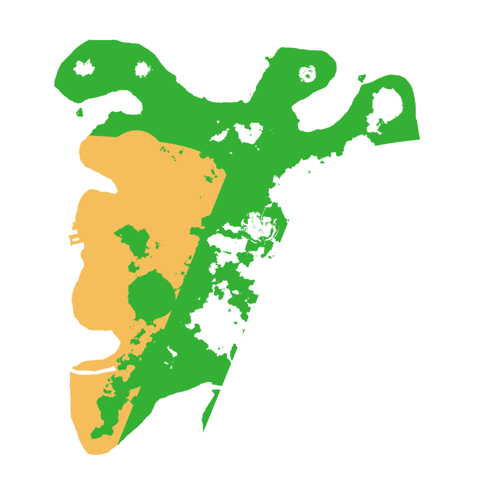 Biome Rust Map: Procedural Map, Size: 3000, Seed: 115684898