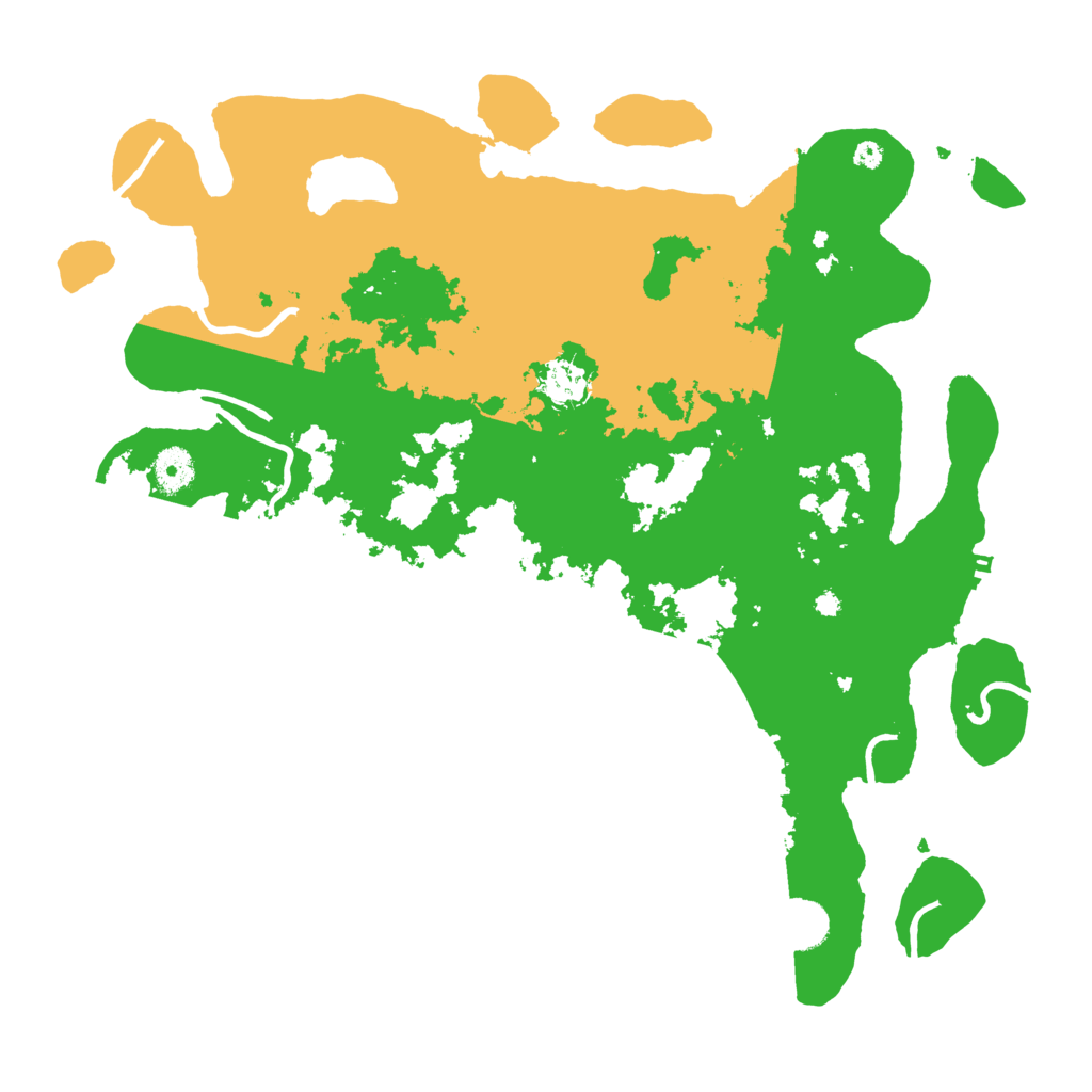 Biome Rust Map: Procedural Map, Size: 4000, Seed: 1212174