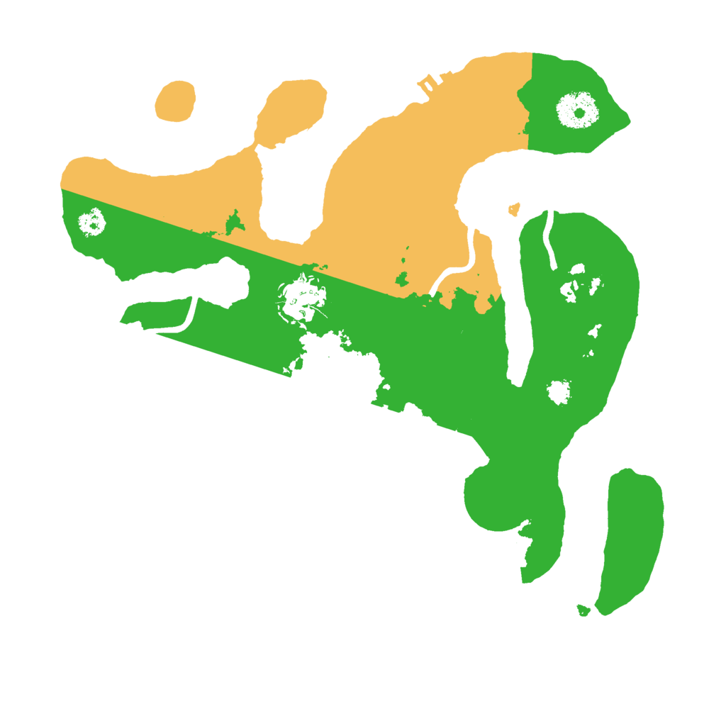 Biome Rust Map: Procedural Map, Size: 2800, Seed: 1865421436