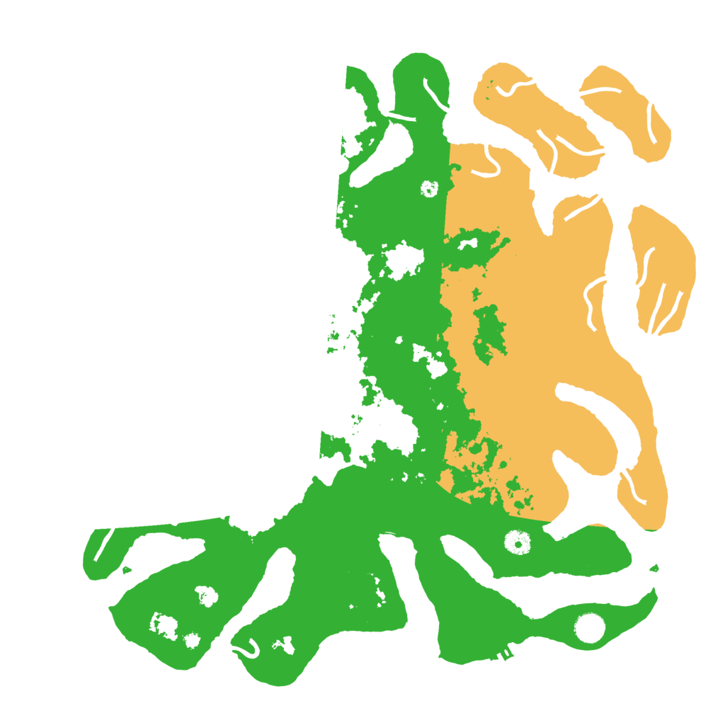 Biome Rust Map: Procedural Map, Size: 4250, Seed: 17105