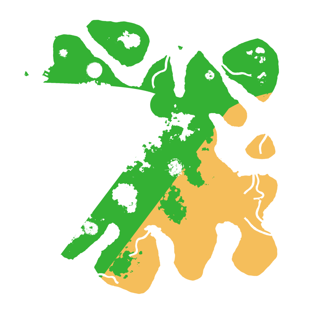 Biome Rust Map: Procedural Map, Size: 3500, Seed: 2721115