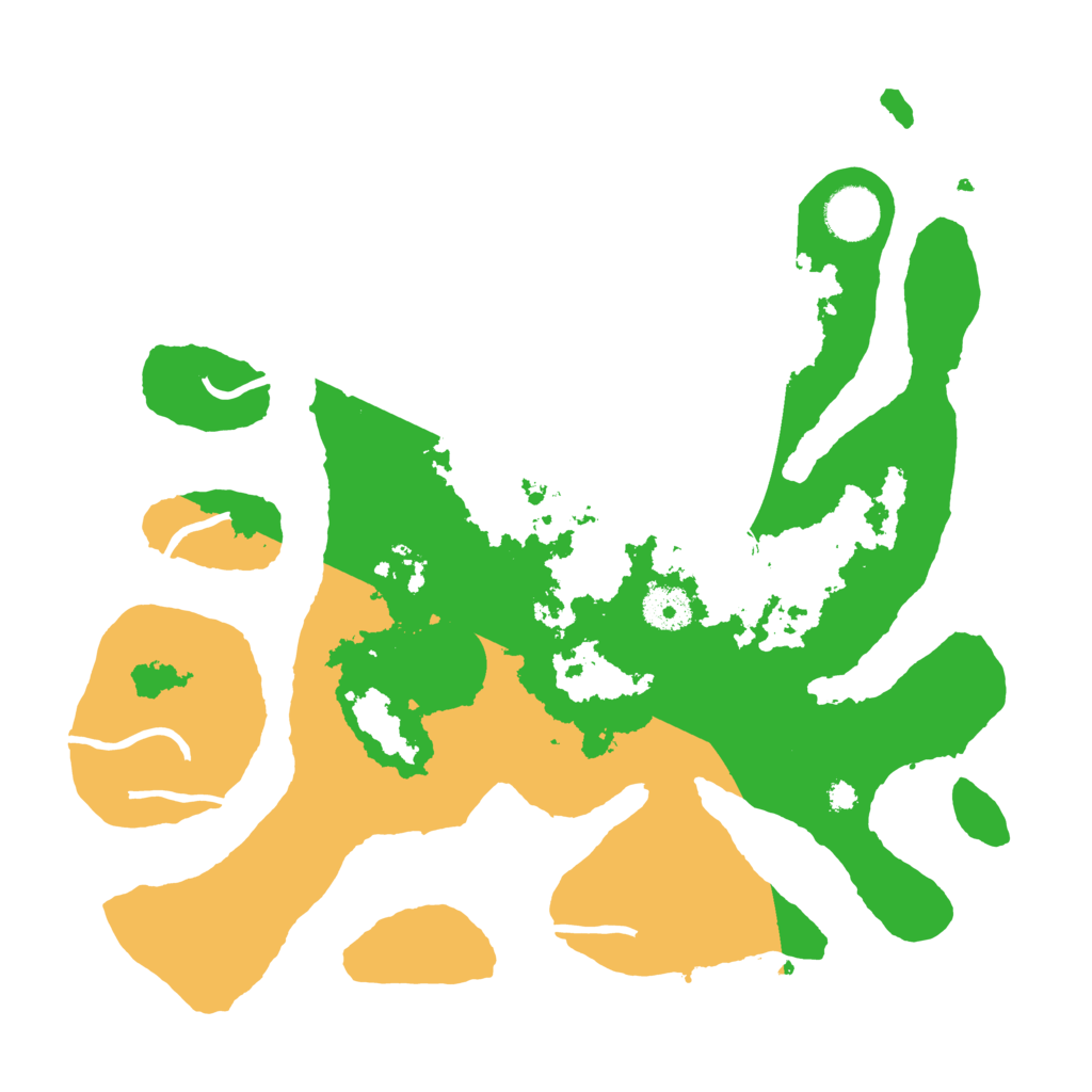 Biome Rust Map: Procedural Map, Size: 3500, Seed: 3320147