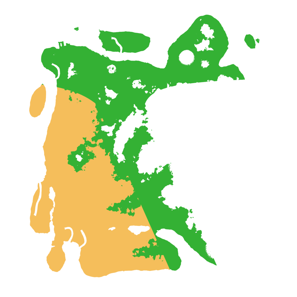 Biome Rust Map: Procedural Map, Size: 3500, Seed: 6234049