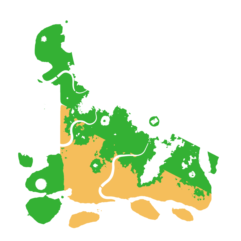 Biome Rust Map: Procedural Map, Size: 3800, Seed: 1578392