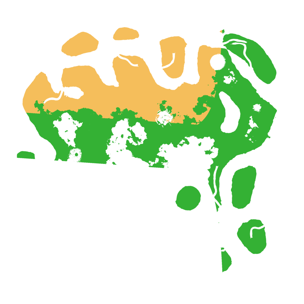 Biome Rust Map: Procedural Map, Size: 3500, Seed: 721738