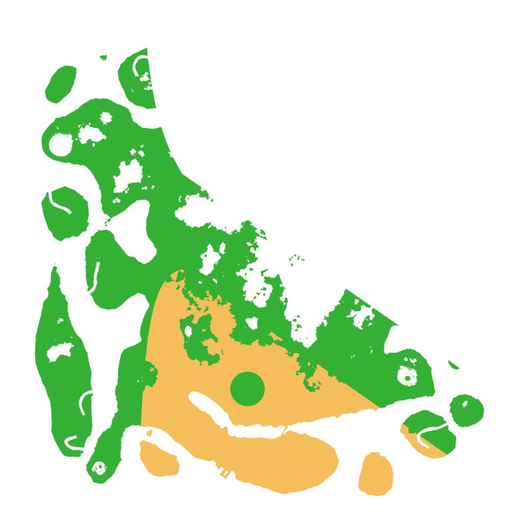 Biome Rust Map: Procedural Map, Size: 4000, Seed: 6369240