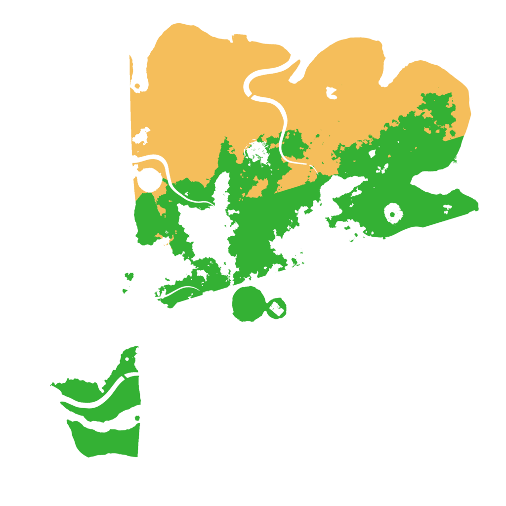 Biome Rust Map: Procedural Map, Size: 4000, Seed: 4028276
