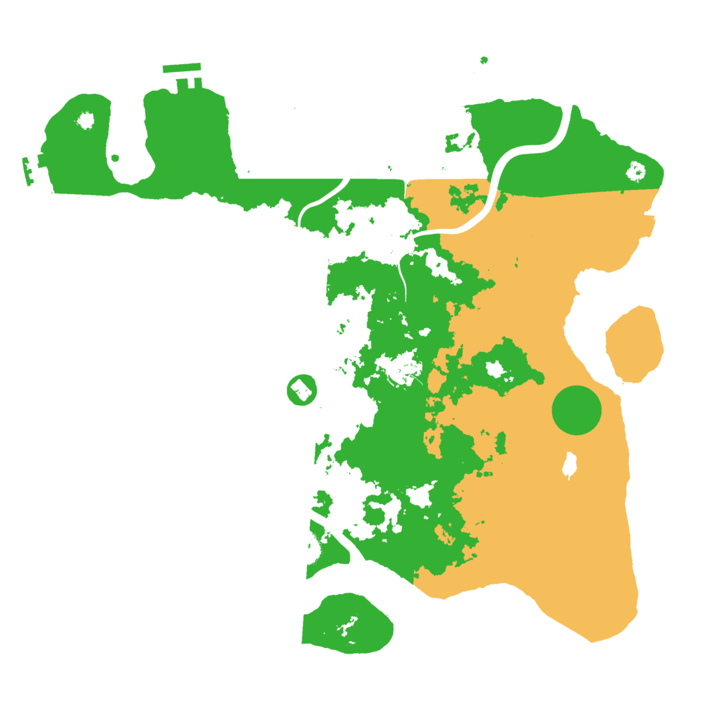 Biome Rust Map: Procedural Map, Size: 3800, Seed: 3731675