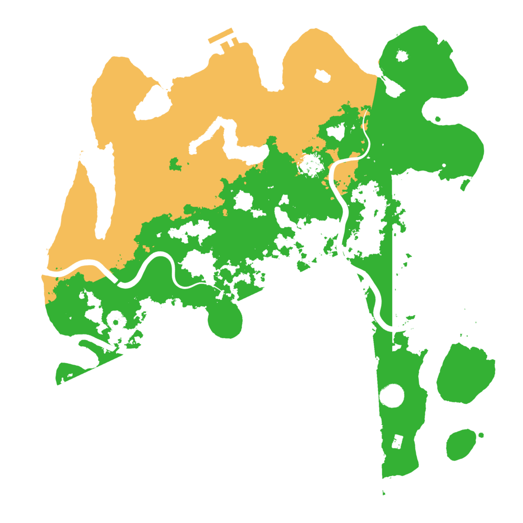Biome Rust Map: Procedural Map, Size: 4000, Seed: 6324468
