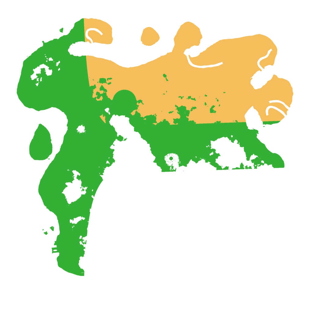 Biome Rust Map: Procedural Map, Size: 3500, Seed: 5901418