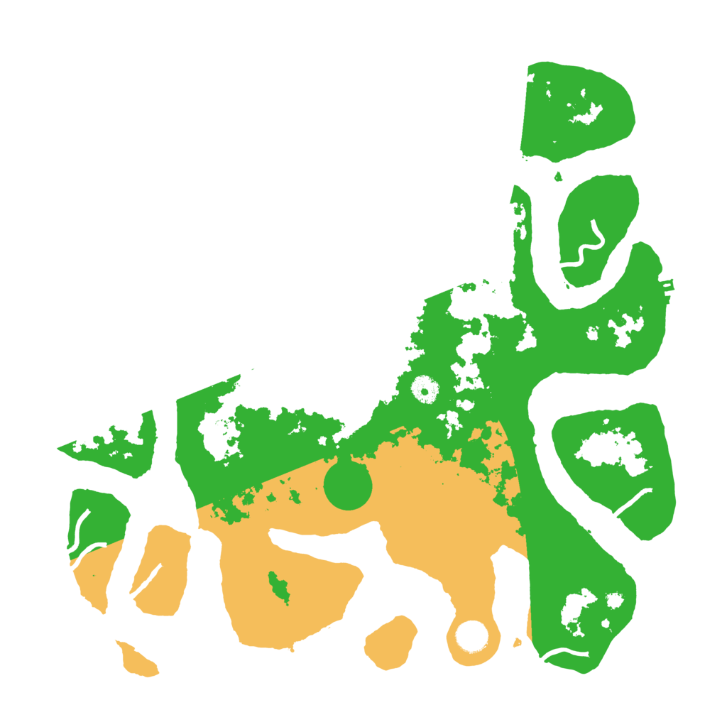 Biome Rust Map: Procedural Map, Size: 4000, Seed: 5585191