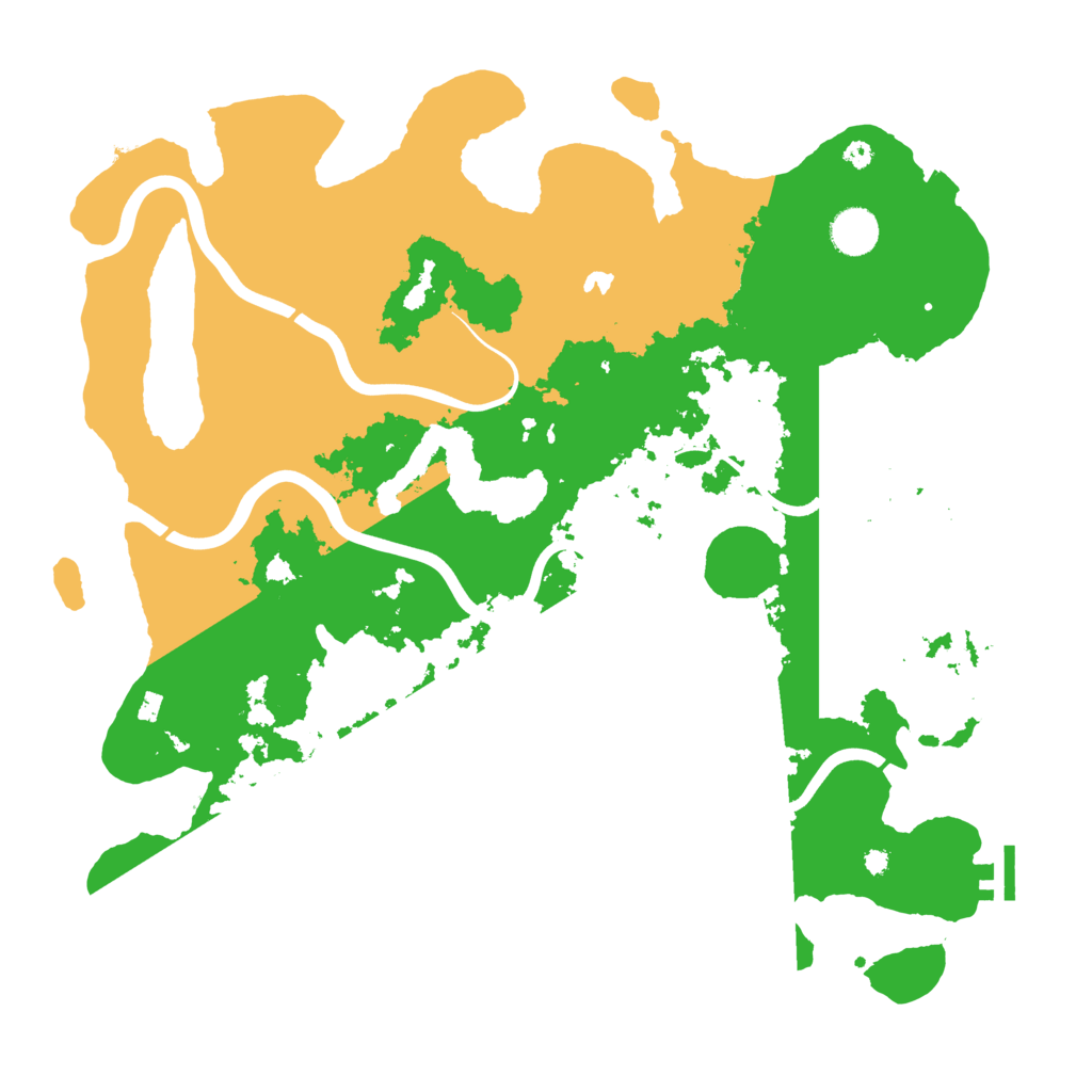 Biome Rust Map: Procedural Map, Size: 4000, Seed: 3089058