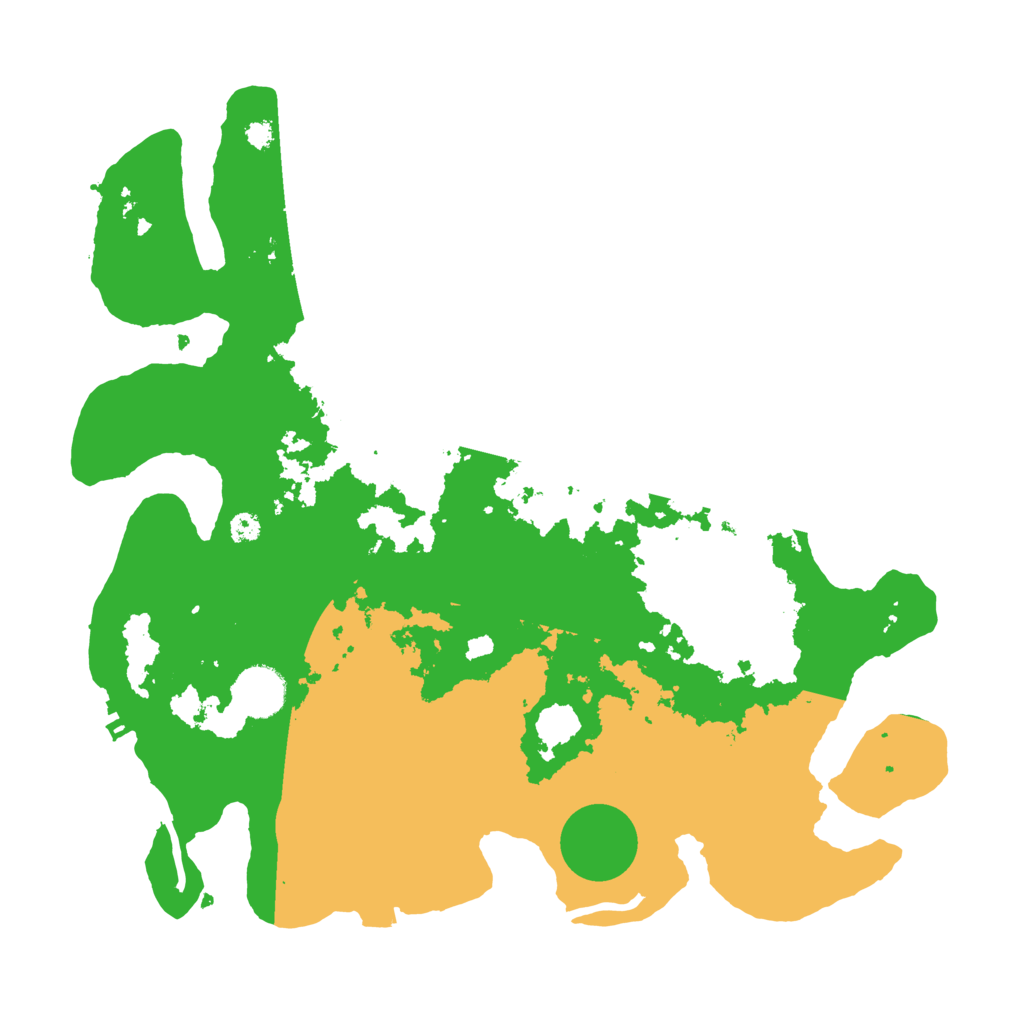 Biome Rust Map: Procedural Map, Size: 3500, Seed: 1821602