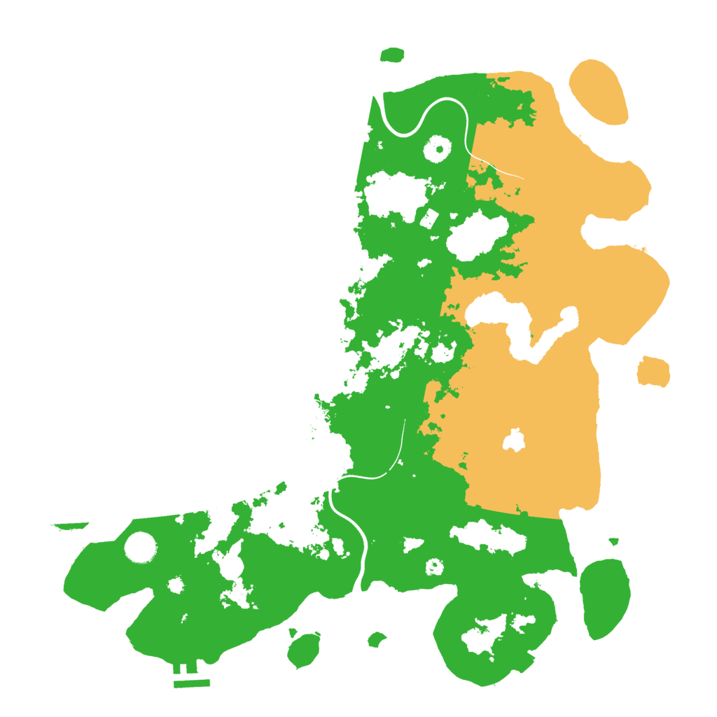 Biome Rust Map: Procedural Map, Size: 4000, Seed: 2020773
