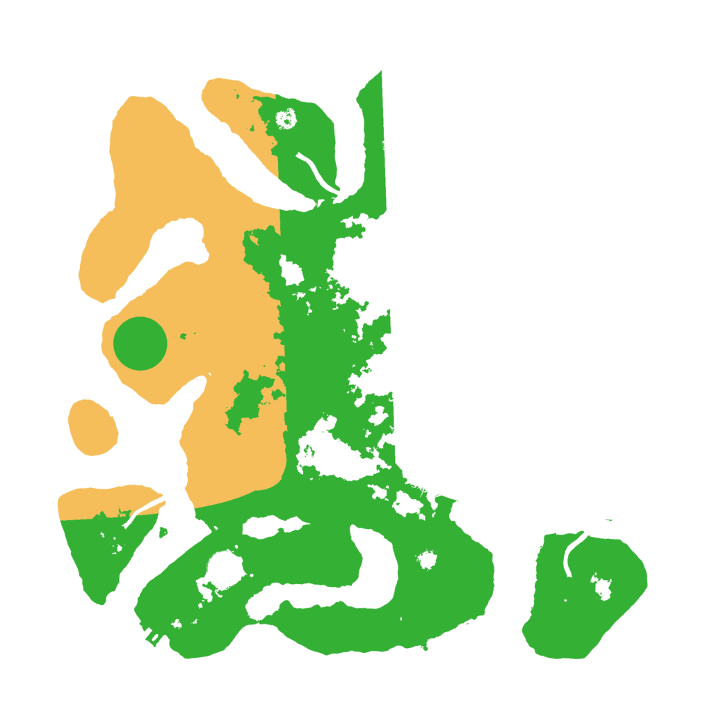 Biome Rust Map: Procedural Map, Size: 3500, Seed: 2347179