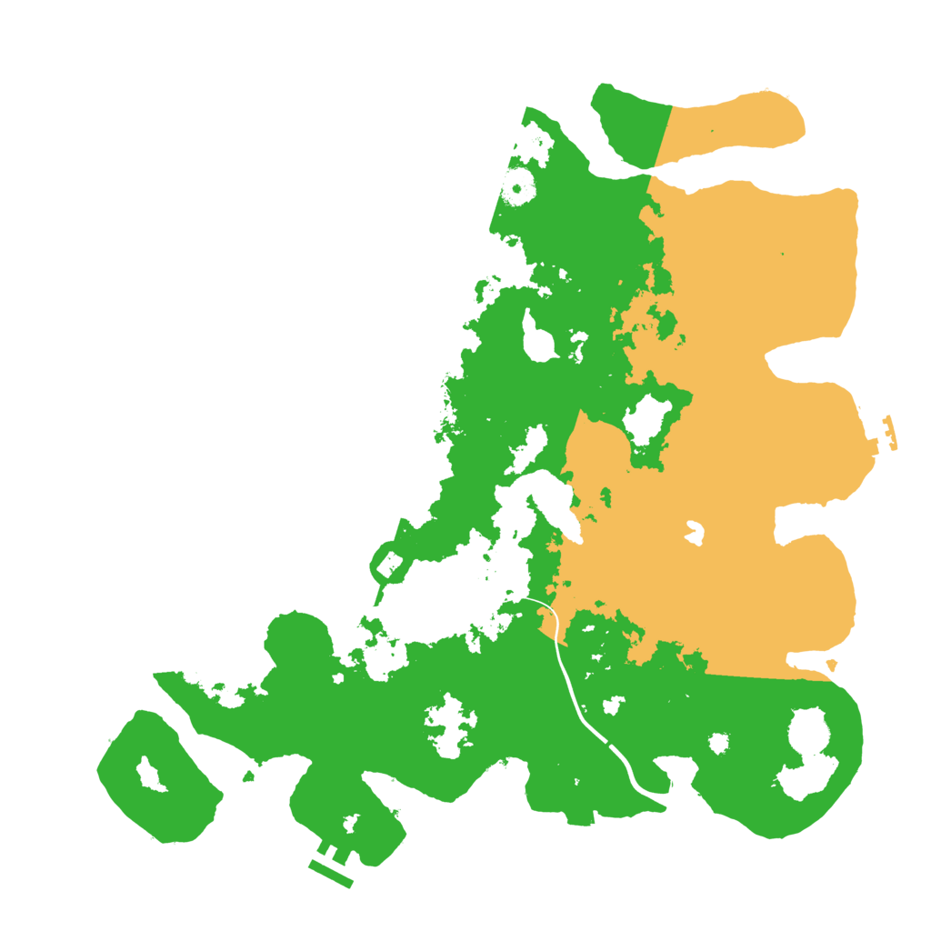 Biome Rust Map: Procedural Map, Size: 4000, Seed: 1060923
