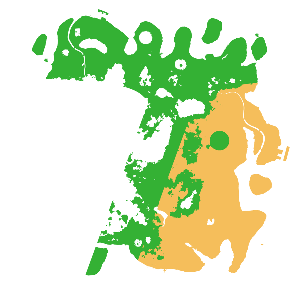 Biome Rust Map: Procedural Map, Size: 4000, Seed: 3983564