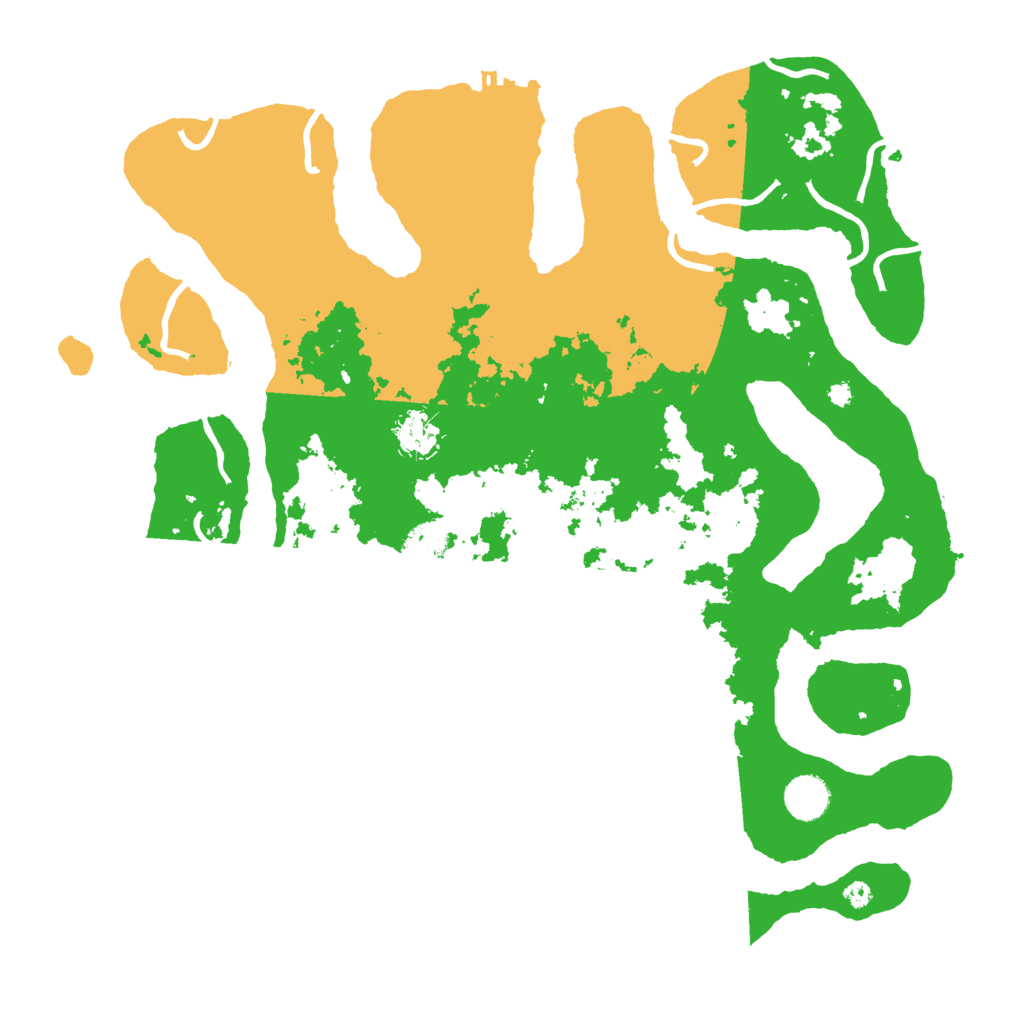 Biome Rust Map: Procedural Map, Size: 4000, Seed: 2386339