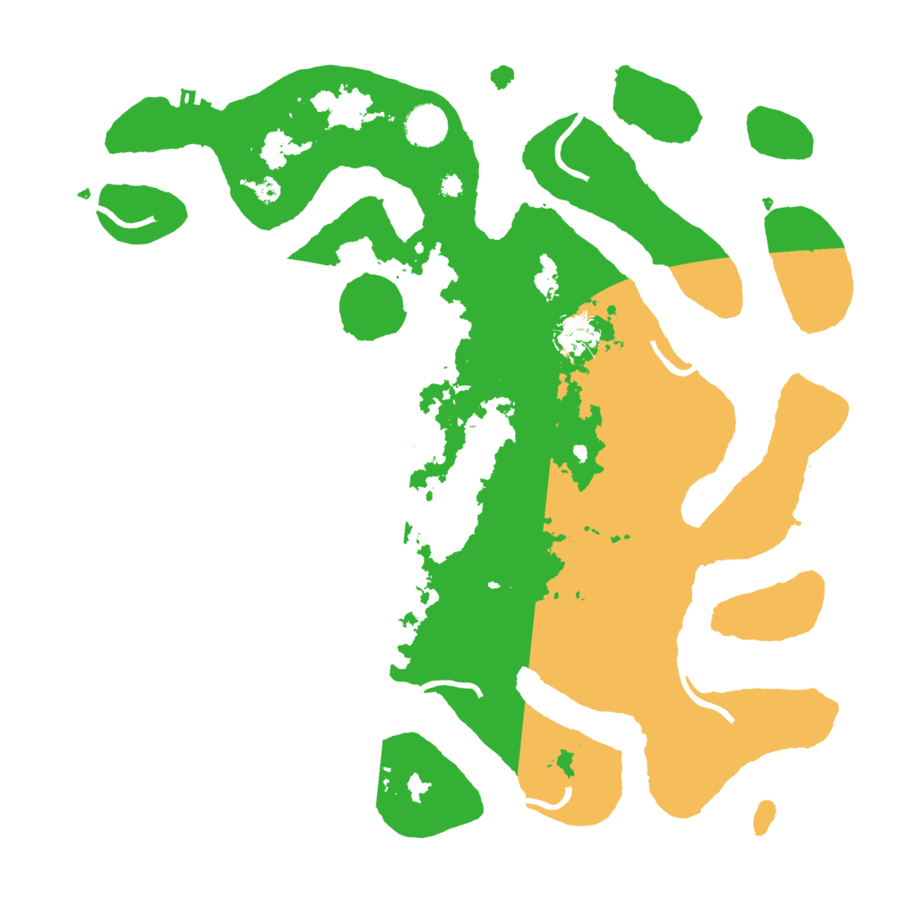 Biome Rust Map: Procedural Map, Size: 3800, Seed: 3438988