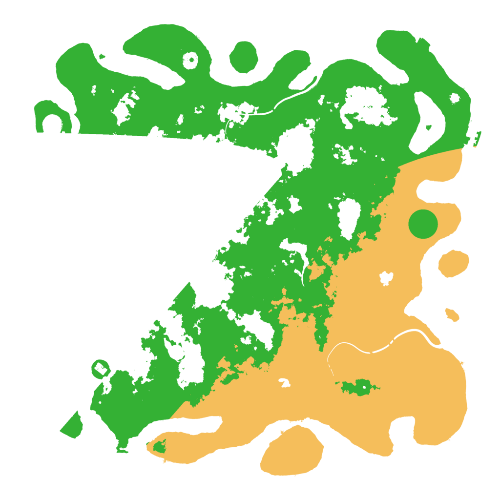 Biome Rust Map: Procedural Map, Size: 4500, Seed: 858123093