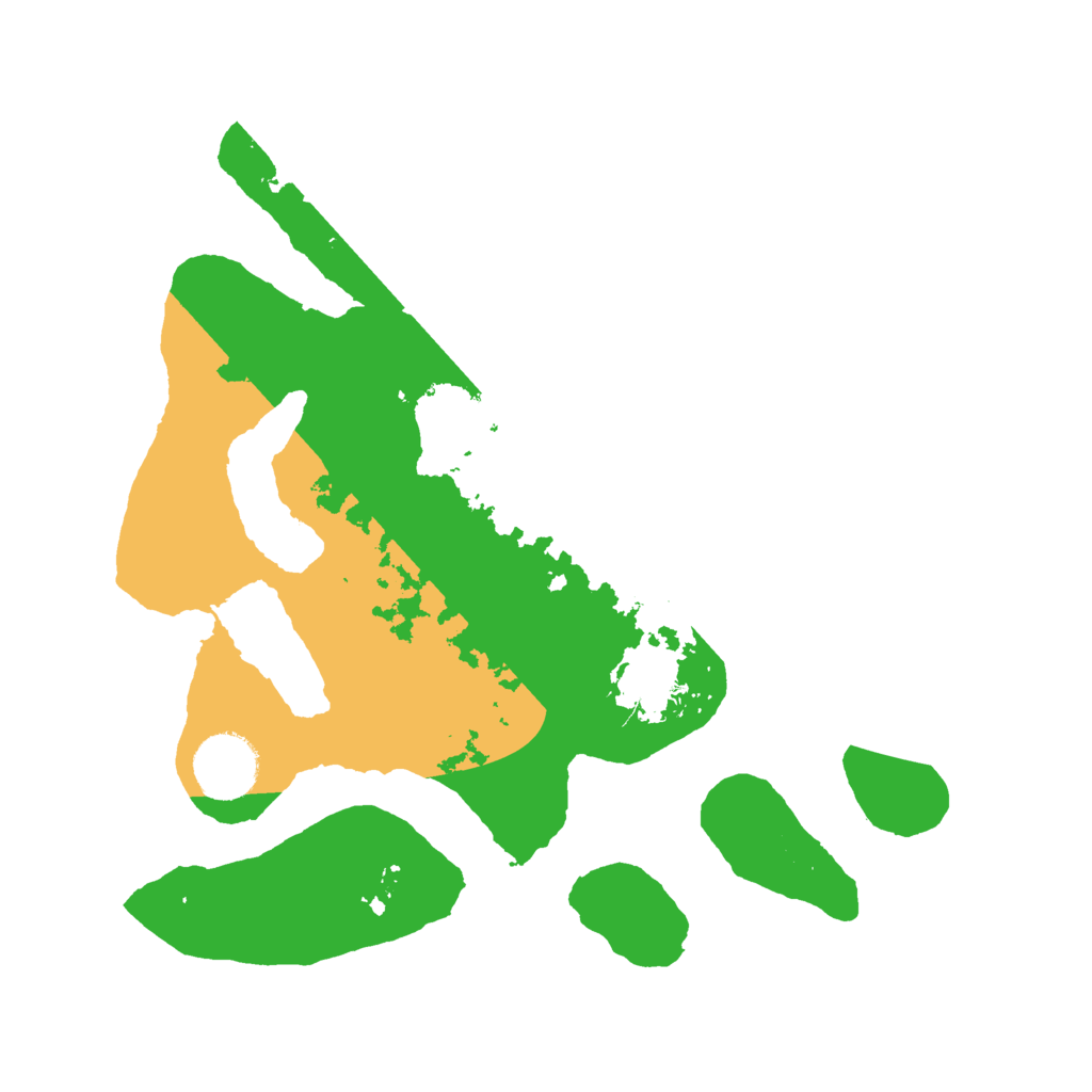 Biome Rust Map: Barren, Size: 3000, Seed: 5000