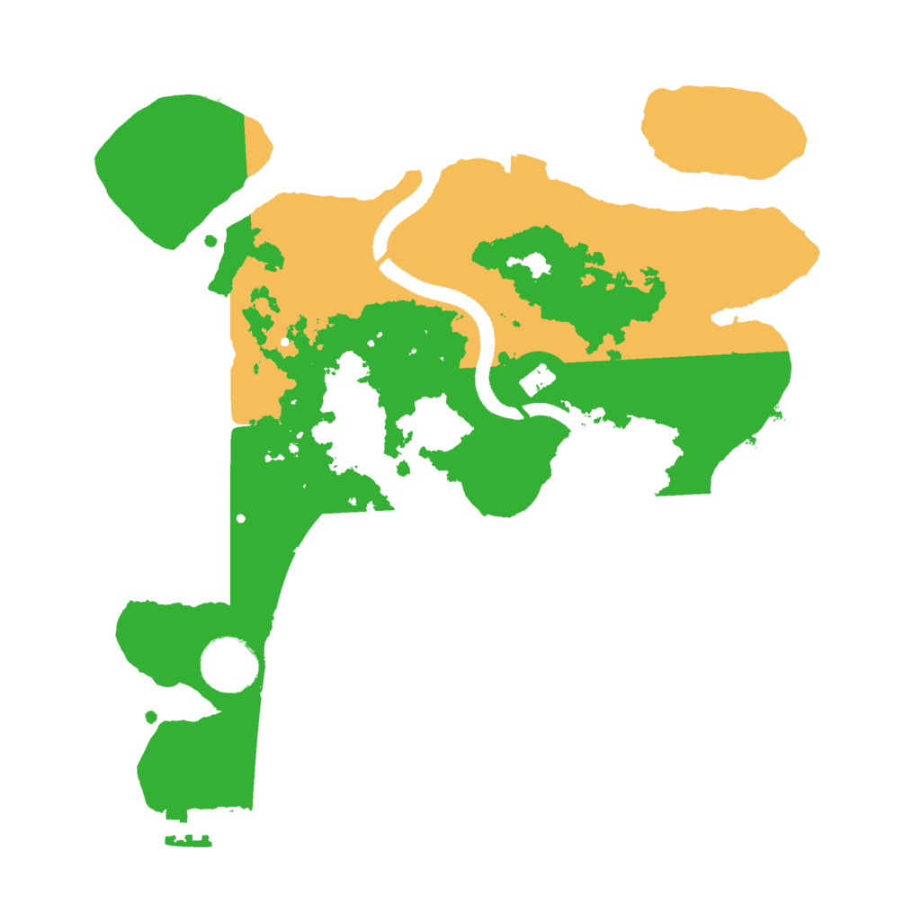 Biome Rust Map: Procedural Map, Size: 3000, Seed: 319374330