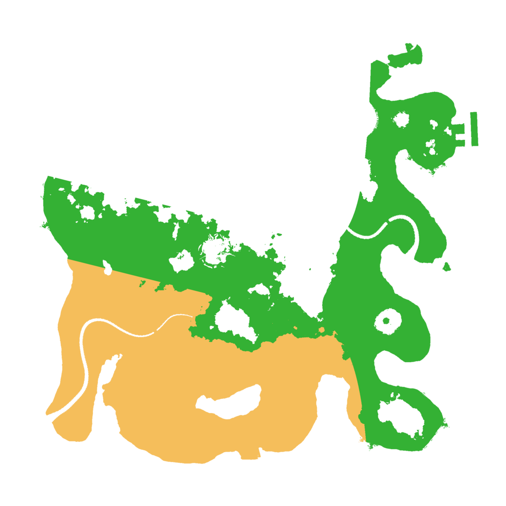 Biome Rust Map: Procedural Map, Size: 3000, Seed: 3111816