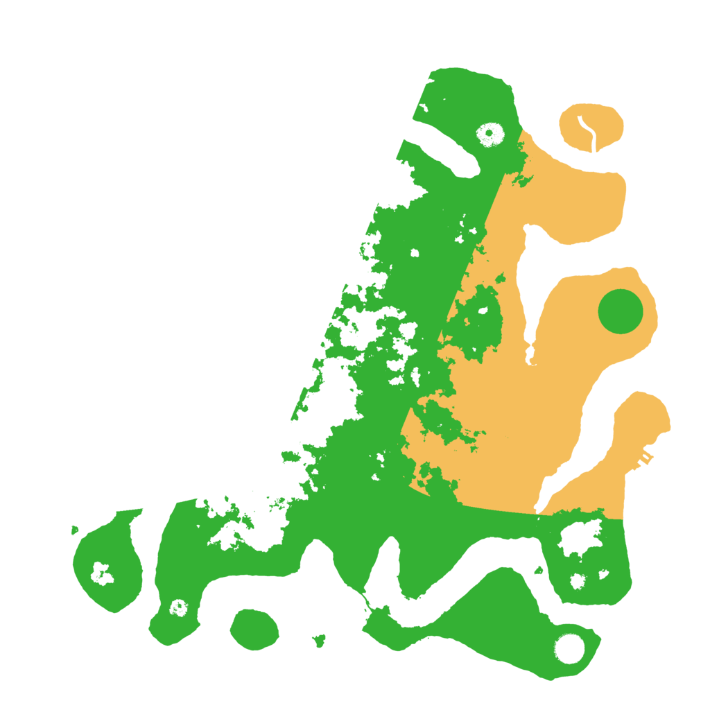 Biome Rust Map: Procedural Map, Size: 4169, Seed: 15974