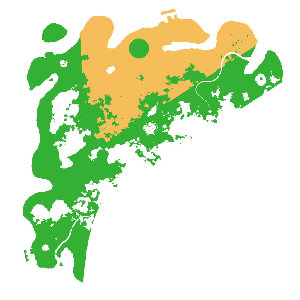 Biome Rust Map: Procedural Map, Size: 4000, Seed: 513173028