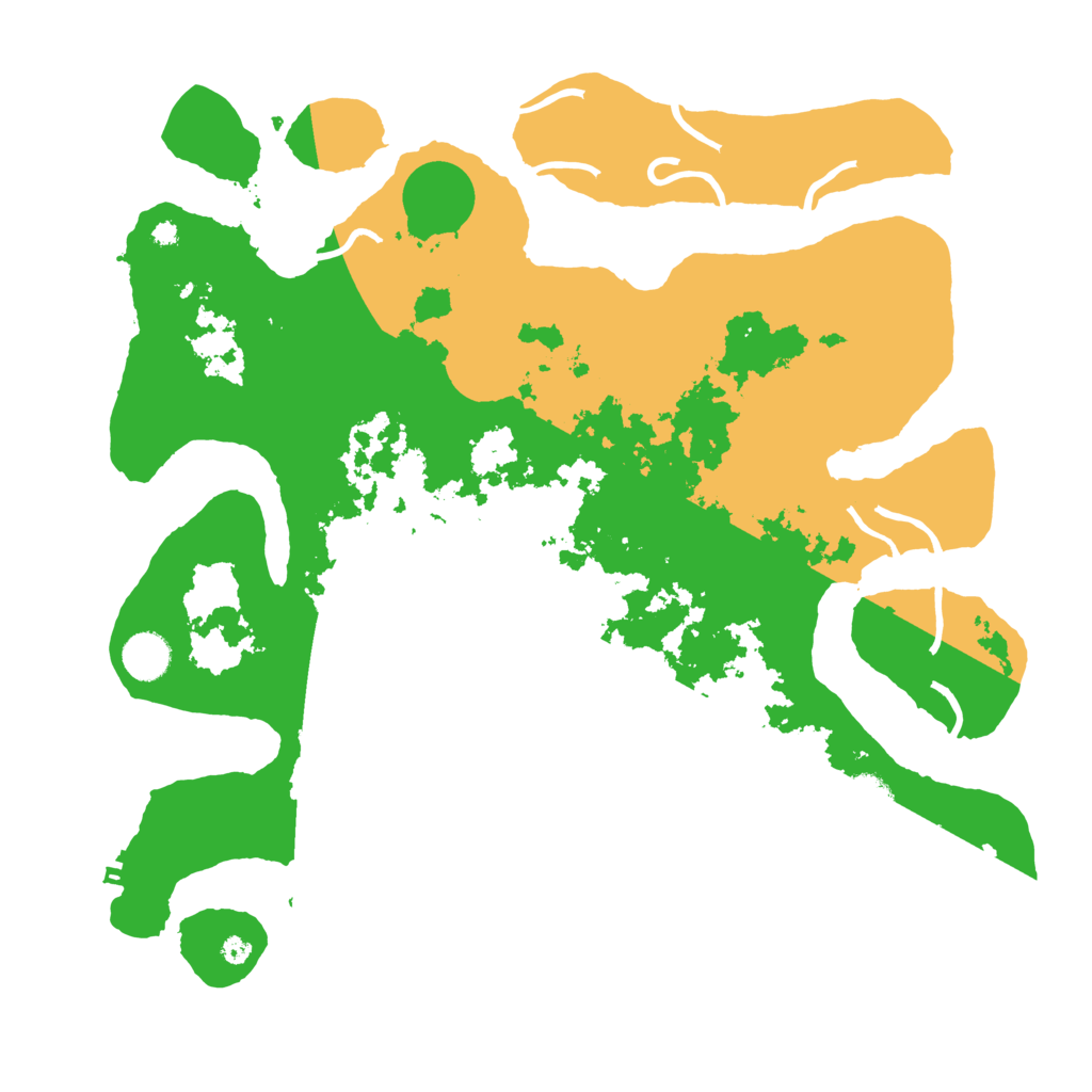 Biome Rust Map: Procedural Map, Size: 4000, Seed: 1523864907