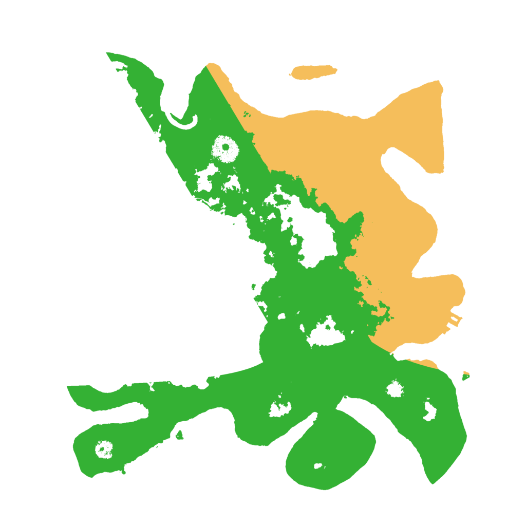 Biome Rust Map: Procedural Map, Size: 3000, Seed: 142465