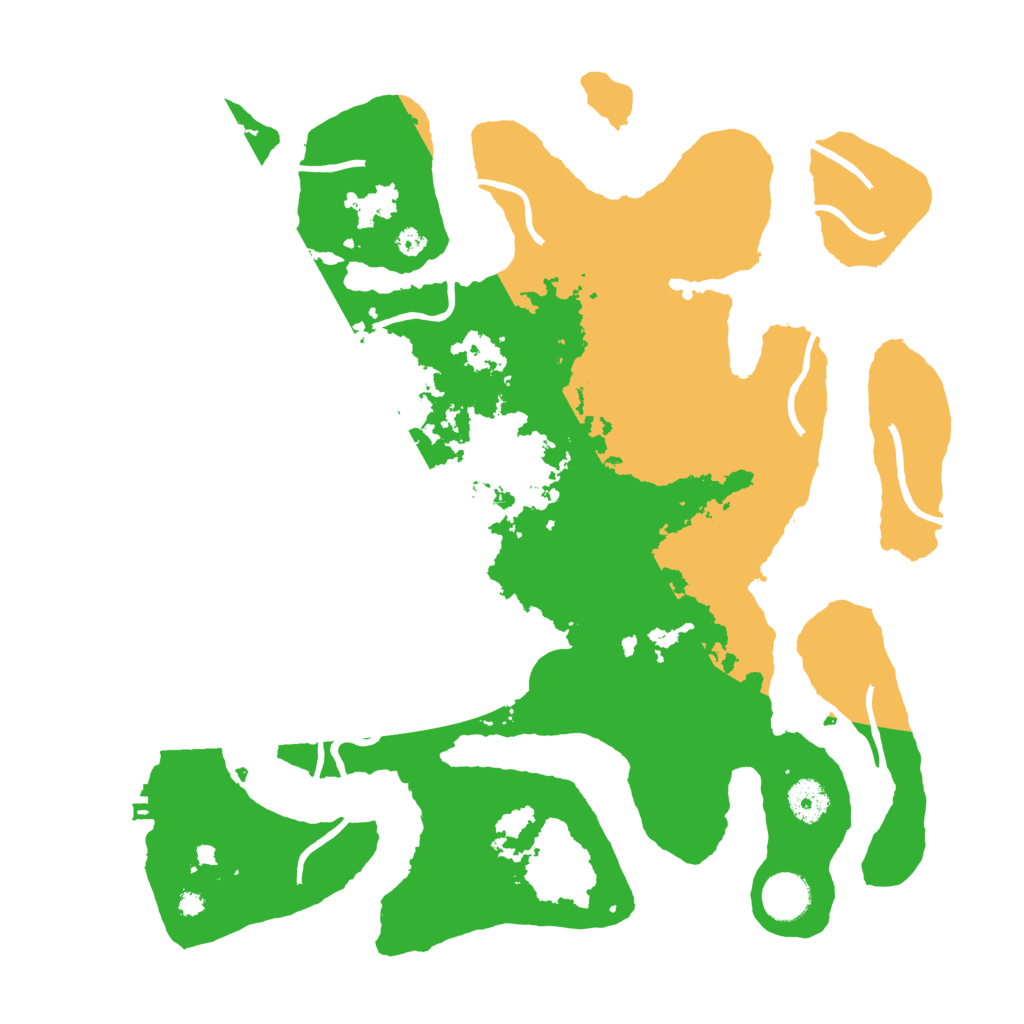 Biome Rust Map: Procedural Map, Size: 3750, Seed: 2149307