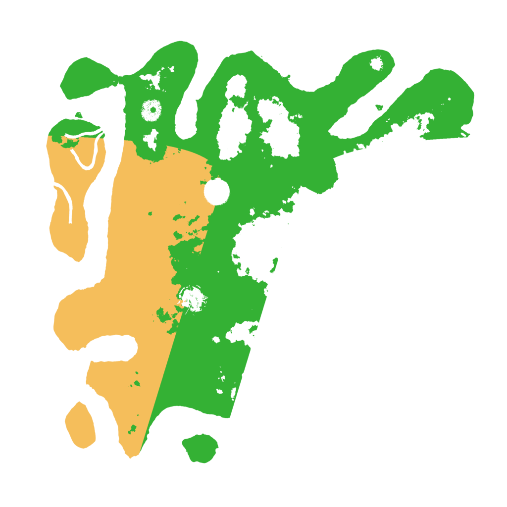 Biome Rust Map: Procedural Map, Size: 3600, Seed: 323455