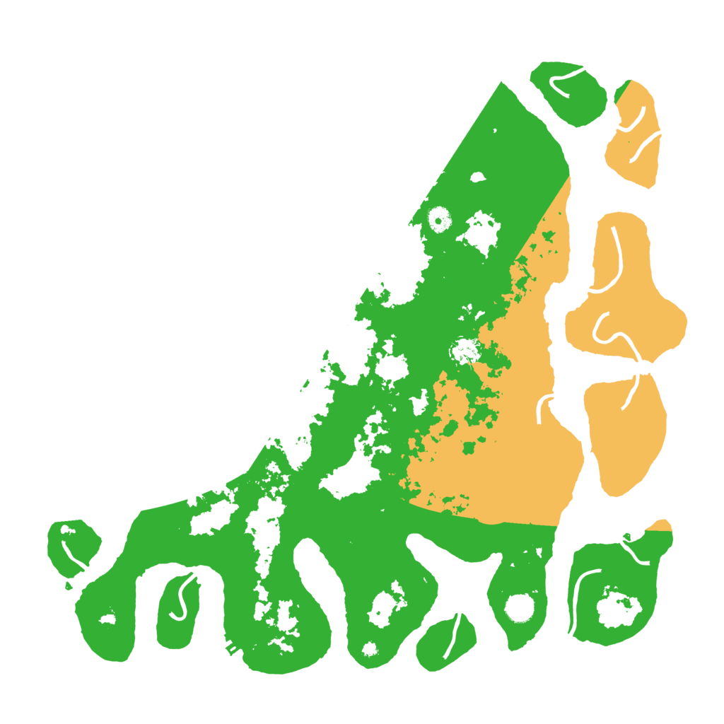 Biome Rust Map: Procedural Map, Size: 4500, Seed: 2750745