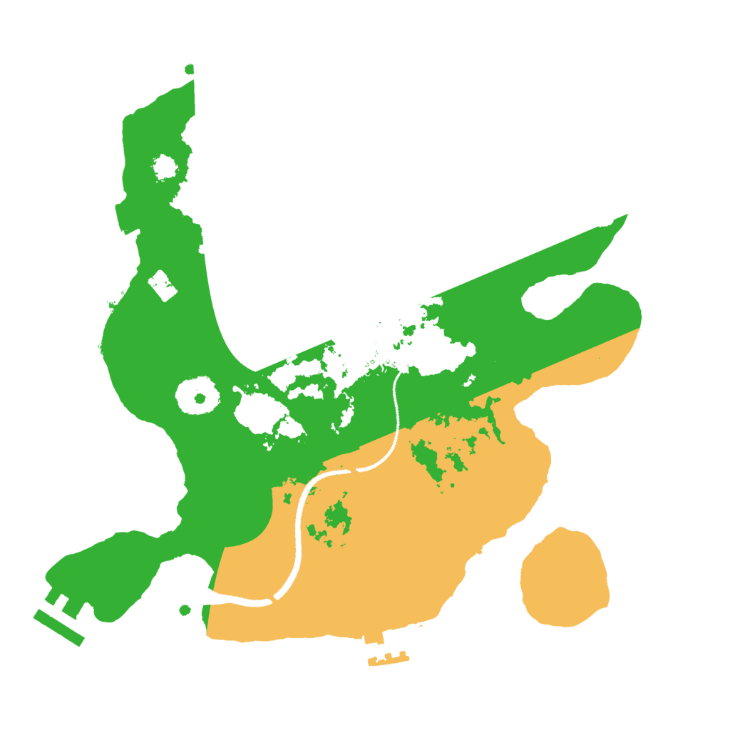 Biome Rust Map: Procedural Map, Size: 2700, Seed: 1372453609