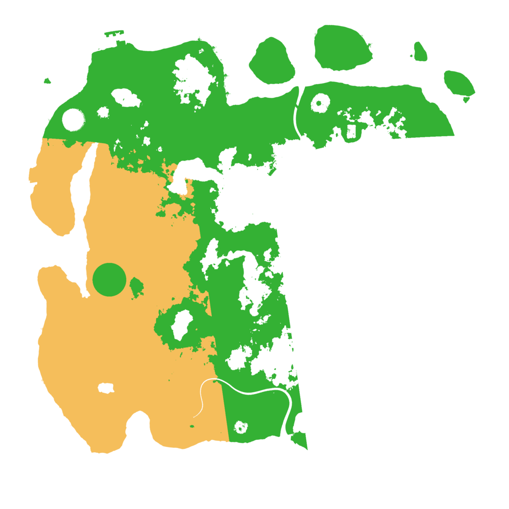 Biome Rust Map: Procedural Map, Size: 4000, Seed: 2817170