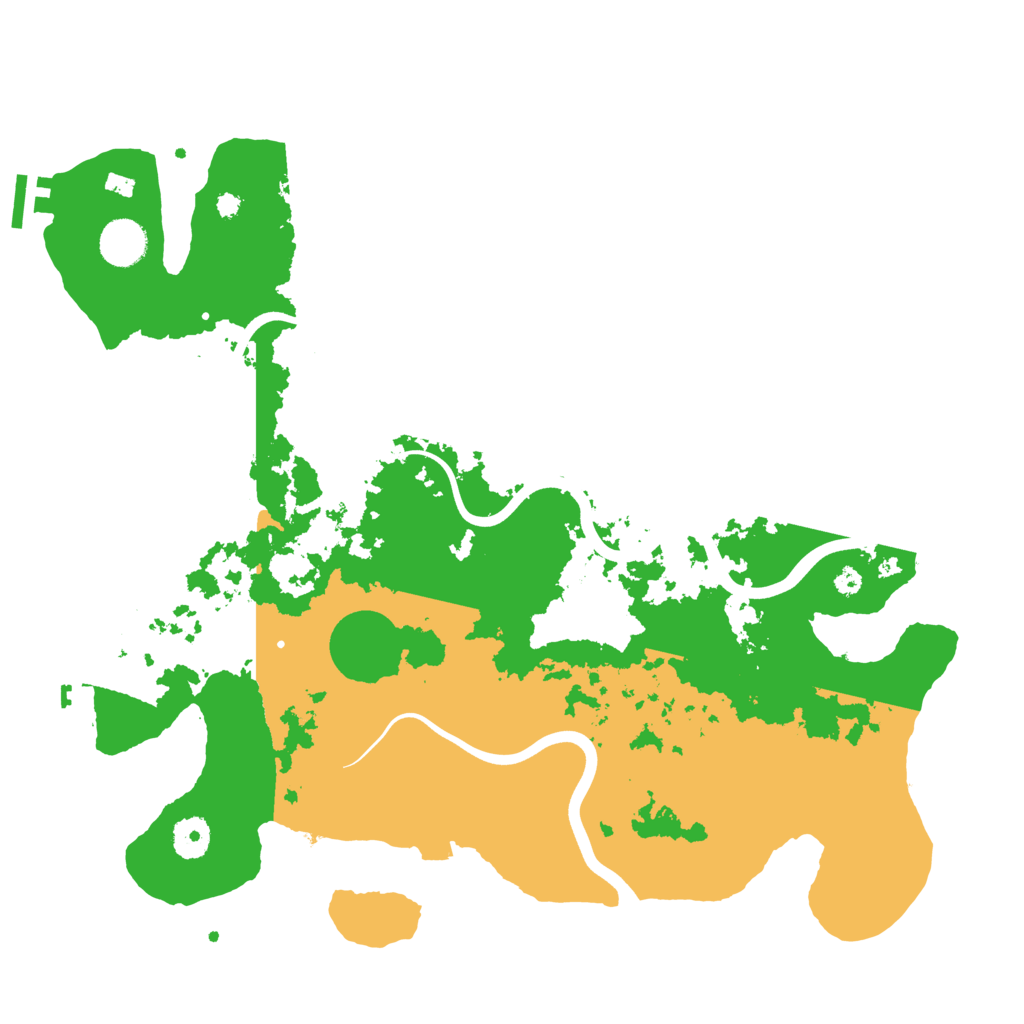 Biome Rust Map: Procedural Map, Size: 3850, Seed: 414283514