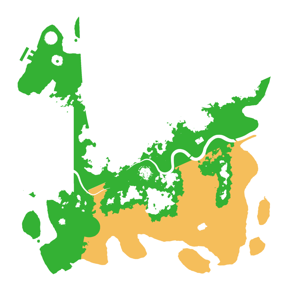 Biome Rust Map: Procedural Map, Size: 4000, Seed: 1029