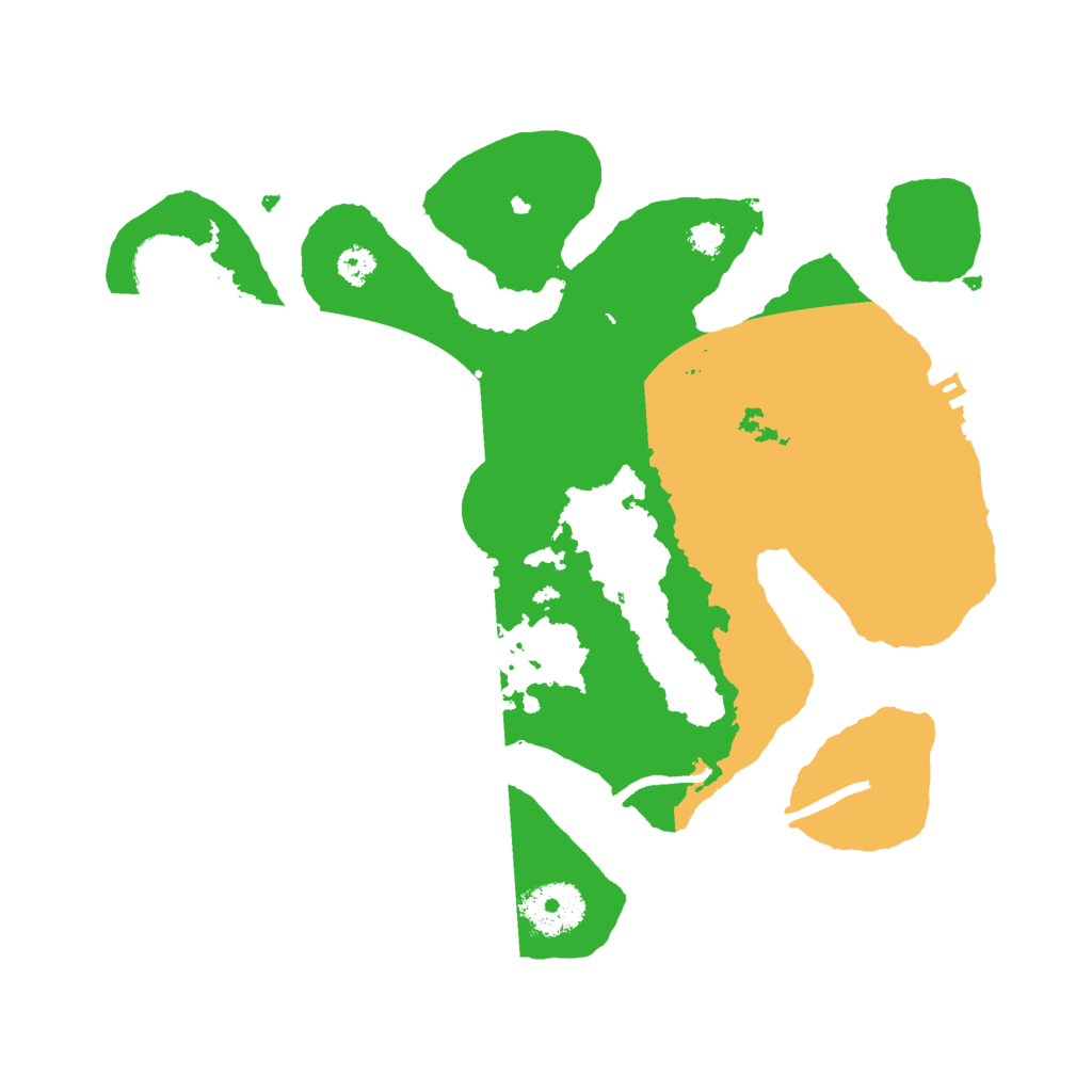 Biome Rust Map: Procedural Map, Size: 3000, Seed: 646