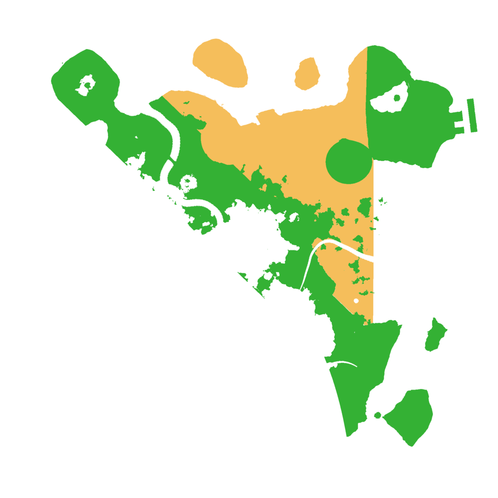 Biome Rust Map: Procedural Map, Size: 3000, Seed: 2255