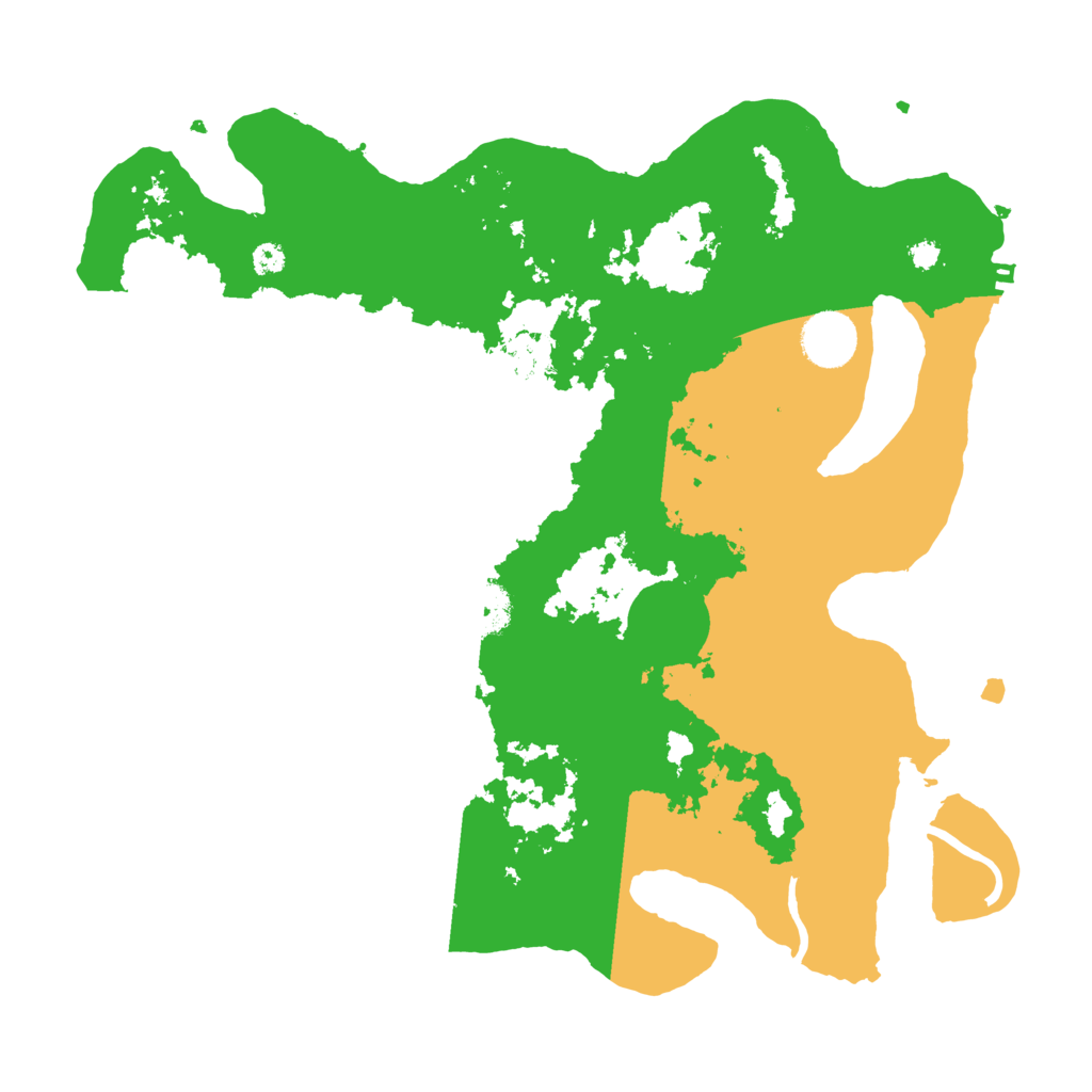 Biome Rust Map: Procedural Map, Size: 3500, Seed: 1965235