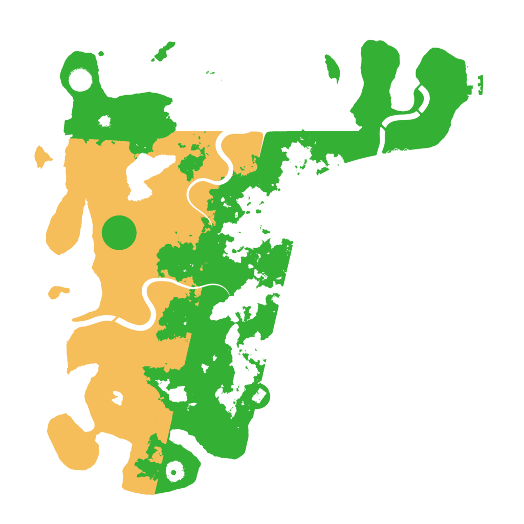 Biome Rust Map: Procedural Map, Size: 4000, Seed: 795236534