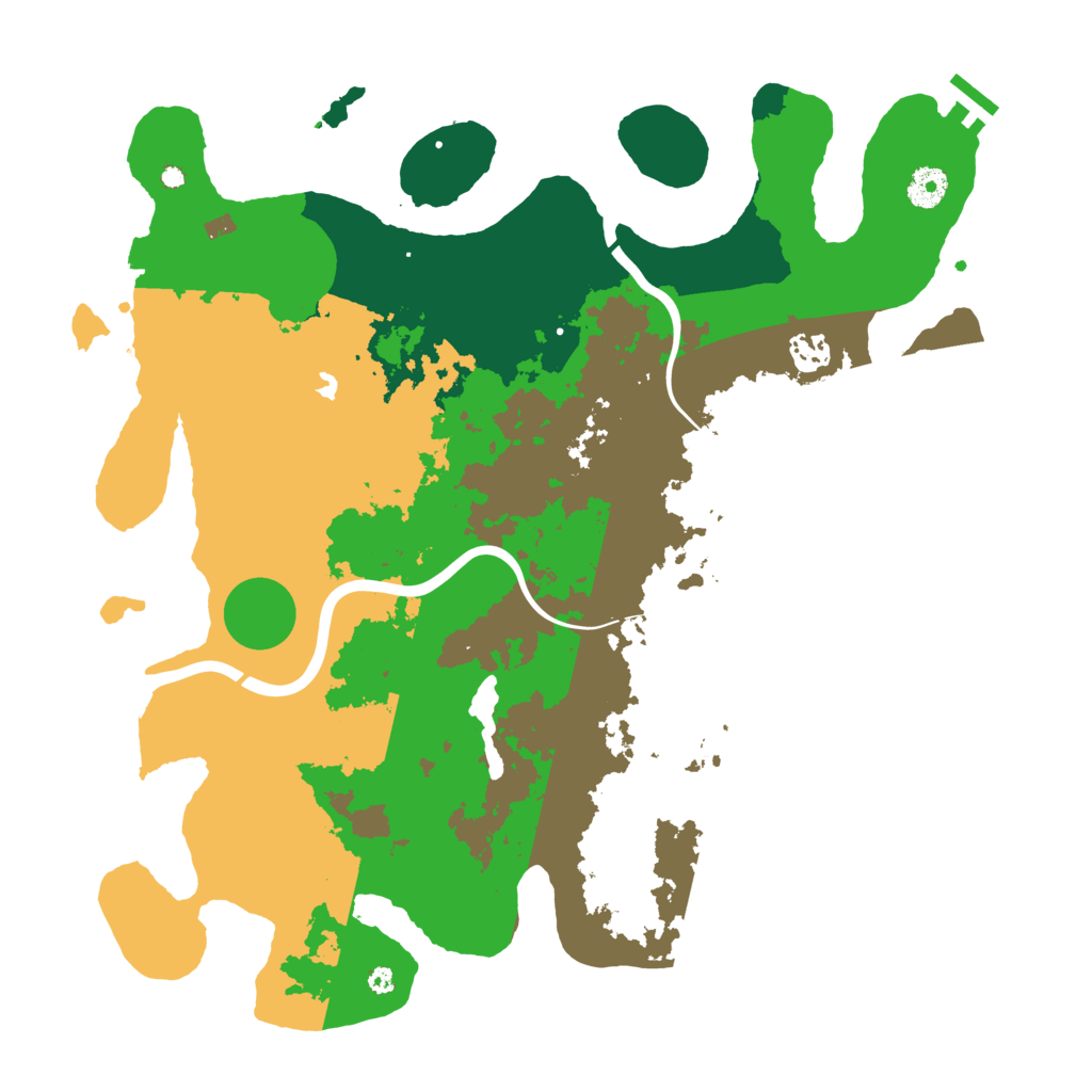 Biome Rust Map: Procedural Map, Size: 4000, Seed: 795236534